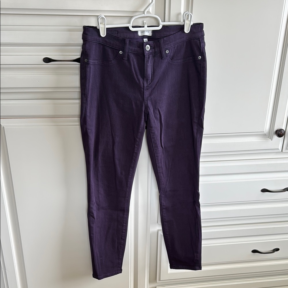 Purple Skinny Jeans